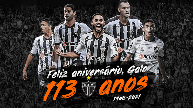 Espora 13 - Atlético - Galo - Atlético-MG - Parabéns Clube Atlético Mineiro! Cento e Galo anos de um clube gigante, com um legado que vai além dos títulos