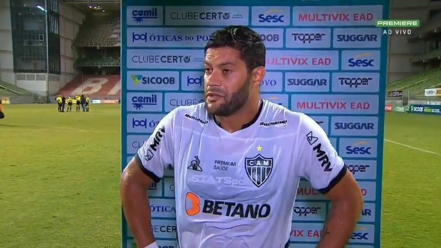 Espora 13 - Atlético - Galo - Entrevista do atacante Hulk sobre a falta de oportunidades dada pelo técnico Cuca 